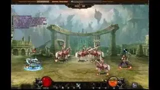 Demon Slayer арена лук 40 против мага 45 ч.2