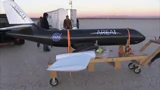 Experiment  -  Deploying wings during flight