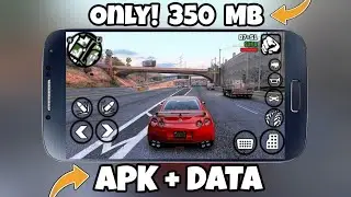 [350 MB] GTA 5 Mod for GTA SA | Apk + Data | Gta V mod