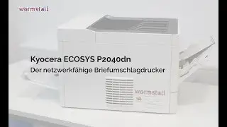 Trauerdruck mit dem Briefumschlagsdrucker Kyocera ECOSYS P2040dn