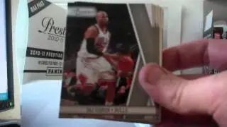 Коробка для баскетбольной стойки Panini Prestige 2010-11