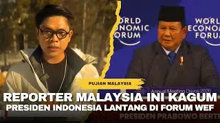 JURNALIS MALAYSIA KAGUM INDONESIA JADI TOKOH PENTING DI WORLD ECONOMIC FORUM 2026