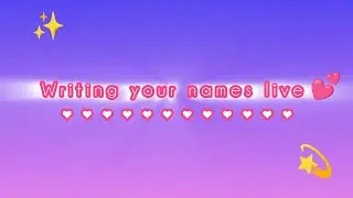 Writing your name live🔥😍😘 #live #calligraphy #namewriting #viral #livefeed #love #hyped #shortsfeed