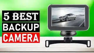 Top 5 Best Backup Camera 2024 | Best Wireless Backup Cameras!