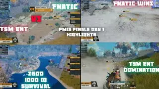 TSM ENT DOMINATION | FNATIC TOUGH COMPETITION | MYM IS BACK! PMIS FINALS DAY 1 HIGHLIGHTS