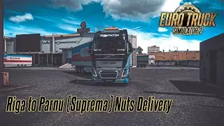 Riga to Parnu Suprema Nuts Delivery | DIY Arduino Steering Wheel Gameplay