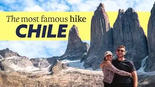 Mirador las Torres base hike in TORRES DEL PAINE