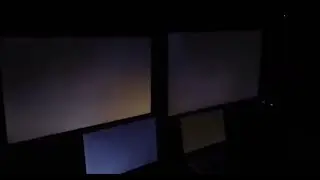 TN vs IPS vs VA матрицы. черный цвет фон. засветы. тинт. Glow effect.