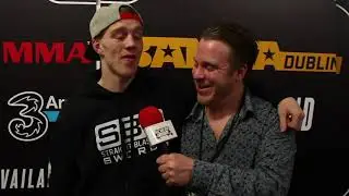 Post-Fight interview with Dylan Tuke at BAMMA 32