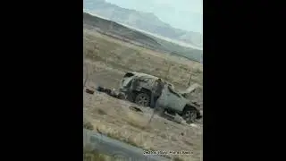 Imágenes al momento del accidente del personal de seguridad de #BrincosDieras