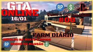 🚨AO VIVO ⎸PS5 ⎸GTA ONLINE: FARM DI&Aacute;RIO +  DESAFIOS DO DIA  ⎸RUMO A 100 MILH&Otilde;ES NO BANCO #009   -