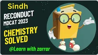MDCAT 2023 reconduct chemistry paper solved|MDCAT 2023 chemistry solved|DUHS MDCAT