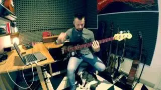 Muse -Hysteria- Bass Cover