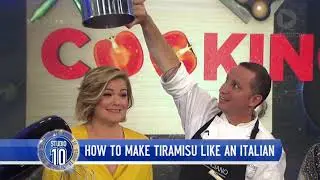 Authentic Italian Tiramisu - Chef Luca Ciano - Studio 10