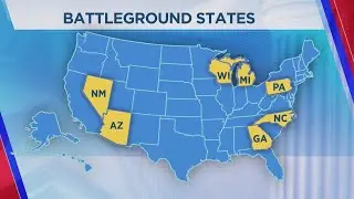 Volunteers from deep blue Illinois learn to canvas in battleground states
