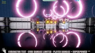 AI Particle Disintegrating Test in Beams made with UE4