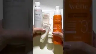Целая корзинка косметики от AVENE🧡 #обзор #лучшее #avene #уход #бьюти #блог #бренд