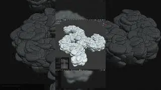 Distribute in Volume Tool in Blender 4.0 #shorts #blender