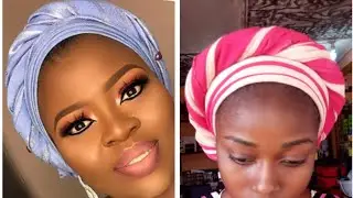 BEGINNERS/HOW TO TIE SIMPLEST ASO OKE GELE EVER😱 u will not believe it.
