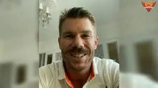 Captain David Warner's Message 🧡
