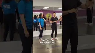 ✨ Level 5+ Lead Tip: Control That Last Cha Cha Turn! #salsadance #salsaon2 #socialdance