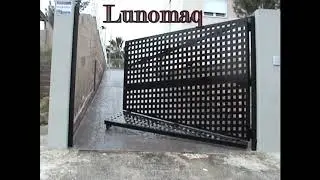 Puerta Automática en Rampa. Automatic door