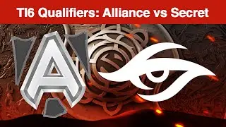 Alliance vs Team Secret | TI6 Qualifiers