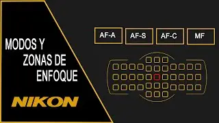 MODOS y ZONAS de enfoque en c&aacute;maras Nikon 2021
