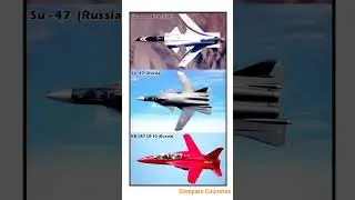 Forward-Swept Wing Jets | X-29 vs Su-47 vs SR-10 #Russia #usa #comparison