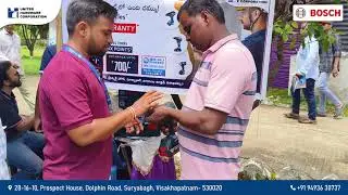 United Hardware at Navy Andhra Smart City Vizag Event | Bosch Tools Showcase | Telugu Highlights