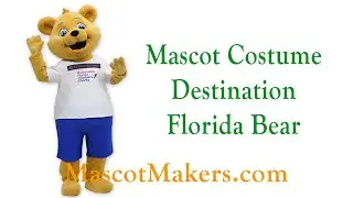 Destination Florida Bear Mascot Costume for Destination Florida Children&rsquo;s Charity, UK