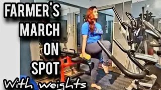 Farmer's March on spot  ■ Do this every day !