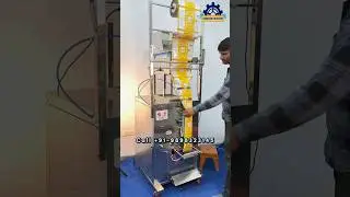 Pouch Packing With Nitrogen Air Filling | Roasted Item Packaging Machine #creatureindustry #packing