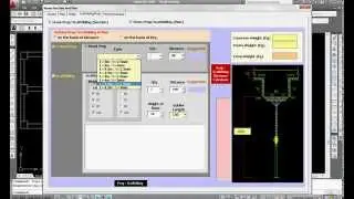 Example of automatic drawing in AutoCAD by  VBA (Beams)