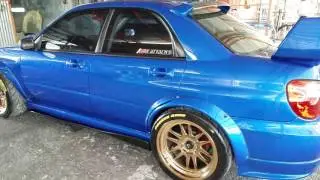 Subaru paint job