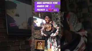 Make Happiness Your Number One ☝🏽 Priority. Don&rsquo;t Let Situations To Weigh You Down ❤️💪💃🙌🤲