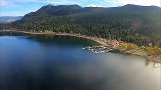 Flying low around Blind Bay BC on my PPG 1080P