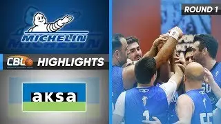 CBL Playoffs - Round 1: Michelin v Aksa | Full Game Highlights | Mar. 8, 2020