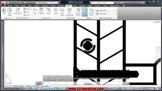 AutoCAD 3boyutlu görünüşlerden kesit ve detay alma