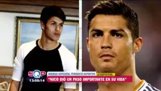 El gran parecido físico entre el hijo de Fernando Solabarrieta y Cristiano Ronaldo