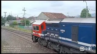 KAIS Rail One dan KA Babaranjang di Pos Prs C Tnk (21/1/2026)