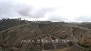 Taglang La - a high mountain pass in Ladakh region