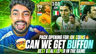BUFFON EPIC PACK OPENING 😍🔥 || FOR 10K COINS 🥵 || CAN WE GET BEST GOALKEEPER IN THE GAME 🥶👀