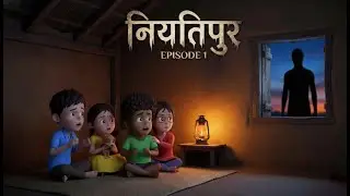 EP 1 | Niyatipur -  एक खामोश चेतावनी😱| Hindi Horror Cartoon Animation Series | ATLB #horrorstories