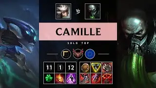 Camille Top vs Urgot - EUW Grandmaster Patch 25.19