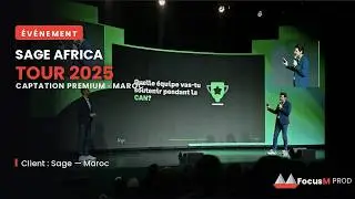 SAGE Africa Tour 2025 : Avec FOCUSM PROD votre &eacute;v&eacute;nement en version premium.