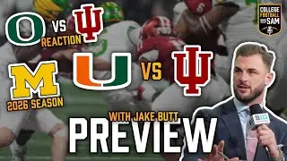 Jake Butt Discusses Indiana Trouncing Oregon, Miami vs Indiana & Michigan's 2026 Season