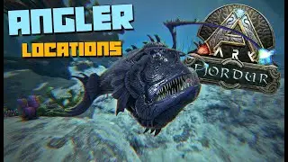 ARK: Fjordur | ANGLERFISH Spawn Locations | BEST Spots To Find!