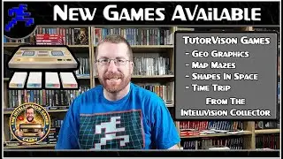 Репродукции картриджей TutorVision от коллекционера Intellivision