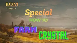 Rom: Golden Age - How to Farm Crystal ( Elven Mine )
